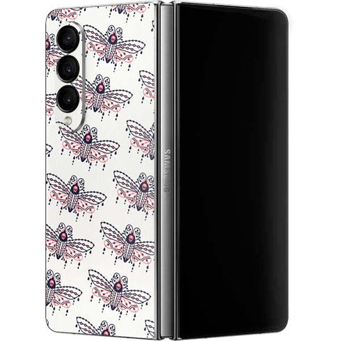 Cat Coq Blush Moth Galaxy Z Fold4 5G Skin